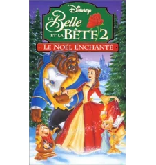 VHS La Belle Et La Bete 2 Le Noel Enchanté