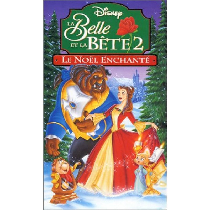 VHS La Belle Et La Bete 2 Le Noel Enchanté