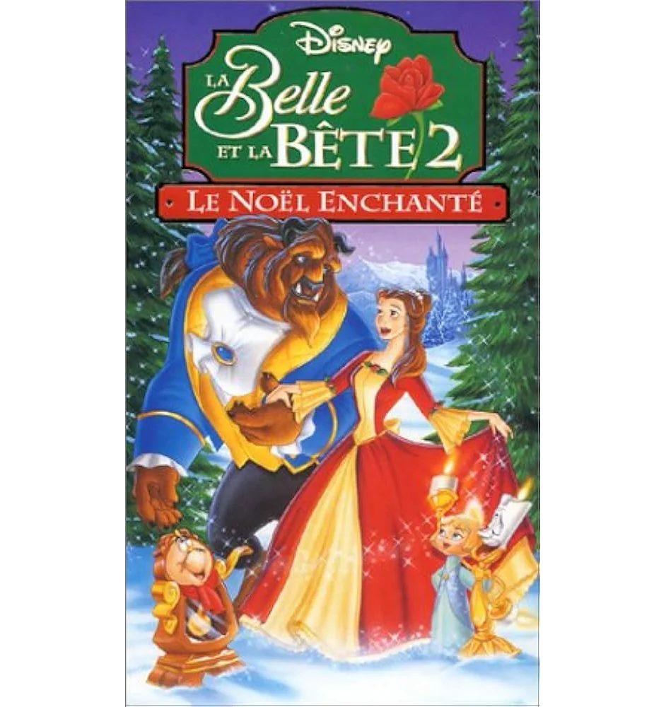 VHS La Belle Et La Bete 2 Le Noel Enchanté