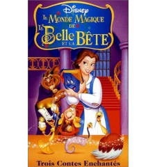 VHS Le Monde Magique De La Belle Et La Bete