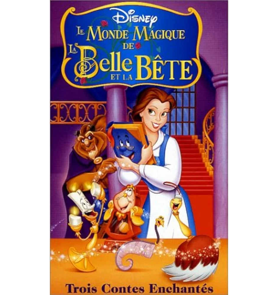 VHS Le Monde Magique De La Belle Et La Bete