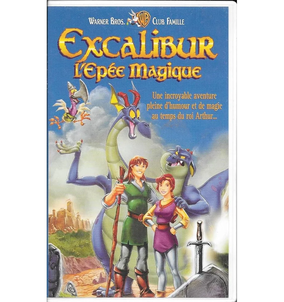VHS Excalibur L'épée Magique