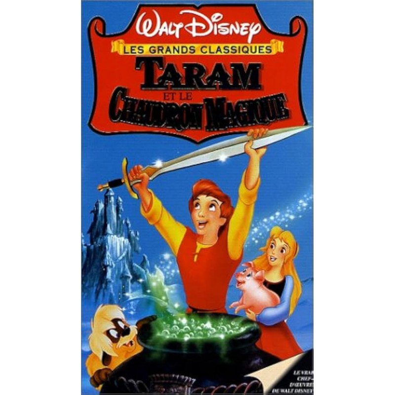 VHS Taram Et Le Chaudron Magique Walt Disney les Grands classiques