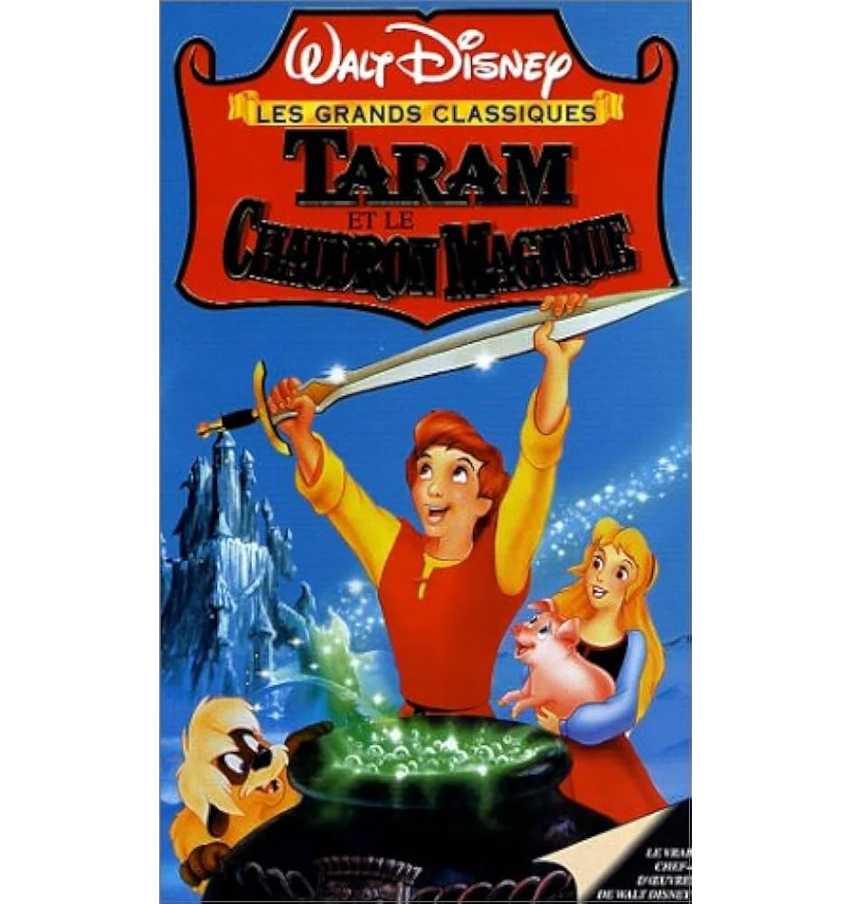 VHS Taram Et Le Chaudron Magique Walt Disney les Grands classiques
