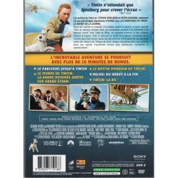 DVD Les Aventures De Tintin Le Secret De La Licorne