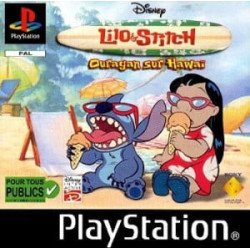 PS1 Disney Lilo Et Stitch Ouragan Sur Hawaii Sn + Carte Mémoire Edition Limitée