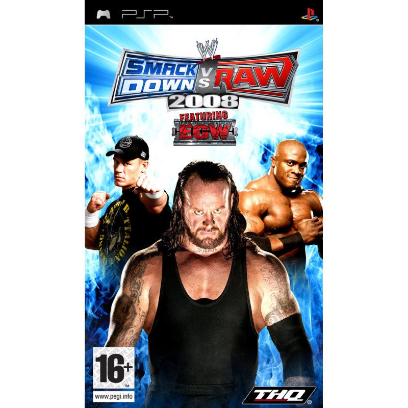 PSP Smackdown Vs Raw 2008 Cib