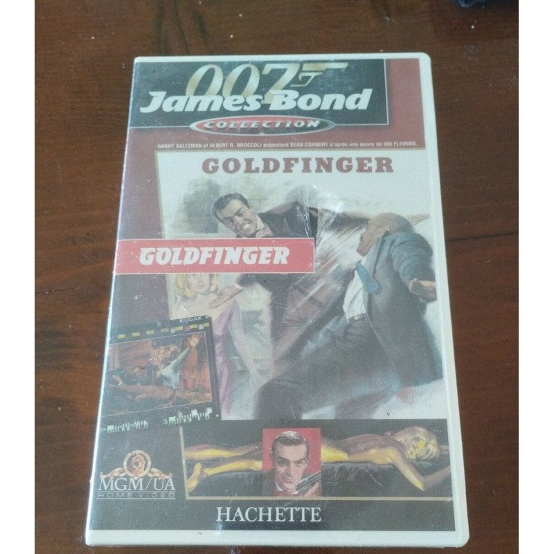 VHS james bond 007 Goldfinger
