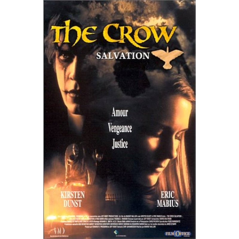 VHS The Crow Salvation