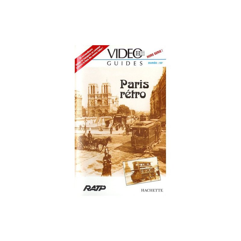 VHS vidéo guides Paris retro hors série