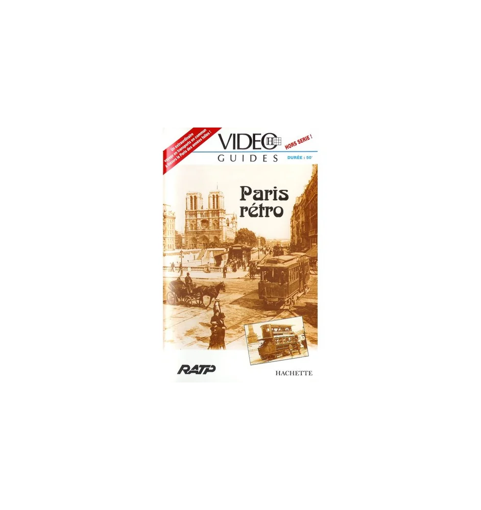 VHS vidéo guides Paris retro hors série
