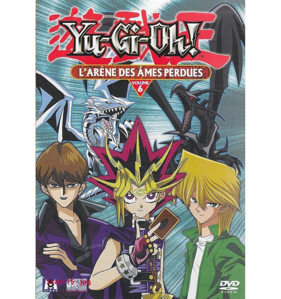 DVD Yu gi oh volume 6 l'arène des âmes perdues Neuf