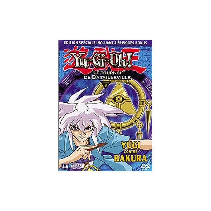 DVD Yu gi oh volume 8 Yu gi contre Bakura Neuf