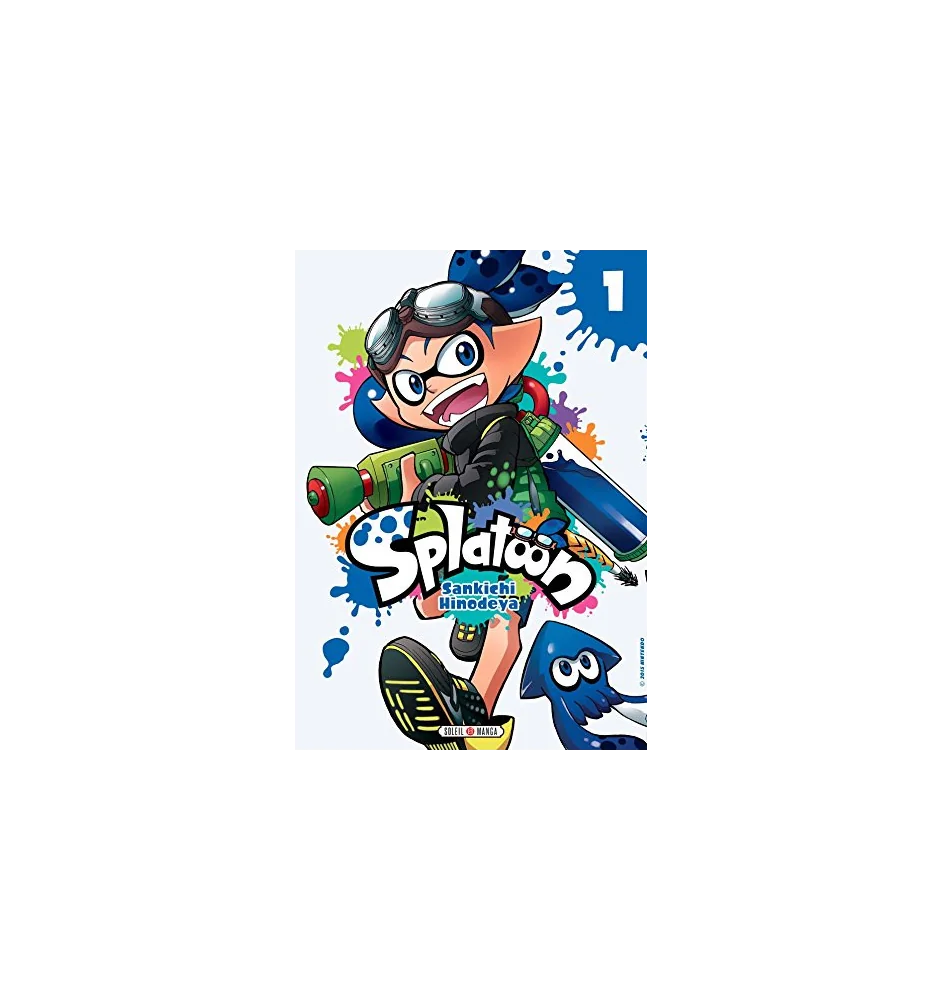 Manga splatoon tome 1