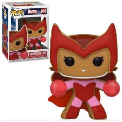 Funko Pop Marvel Gingerbread Scarlet Witch n°940