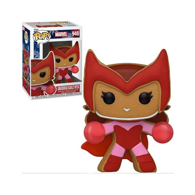 Funko Pop Marvel Gingerbread Scarlet Witch n°940