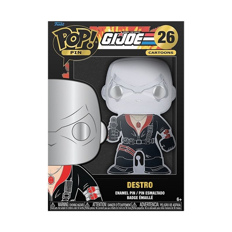 Funko pop pin Gi Joe Destro n°26