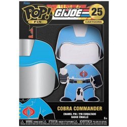 Funko pop pin Gi Joe Cobra commander n°25
