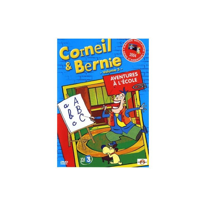 DVD Corneil et Bernie volume 3 aventures à l'école neuf