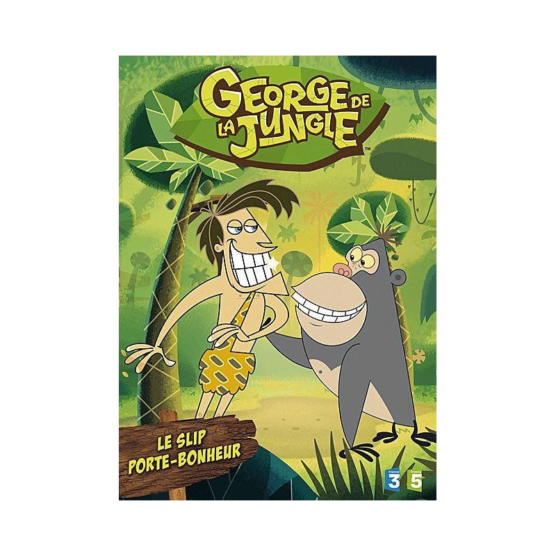 DVD George de la jungle le slip porte bonheur neuf