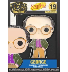 Funko pop pin badge Seinfeld George 19