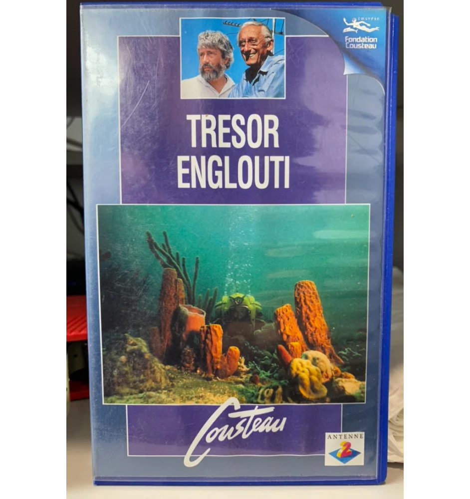 VHS Cousteau Trésor Englouti 6