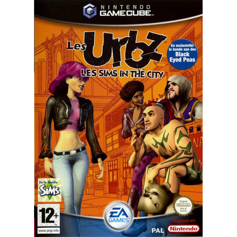 Gamecube les urbz les sims in the city cib