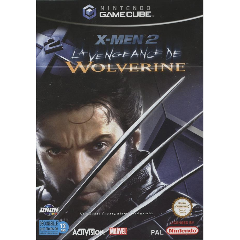Gamecube X Men 2 la vengeance de Wolverine cib