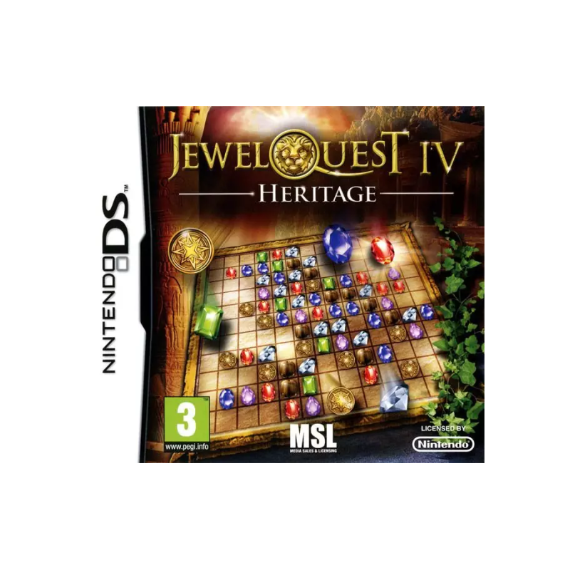 DS Jewel Quest 4 Héritage Cib