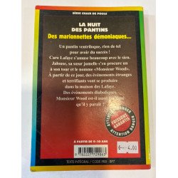 Chair de Poule tome 2 la nuit des pantins