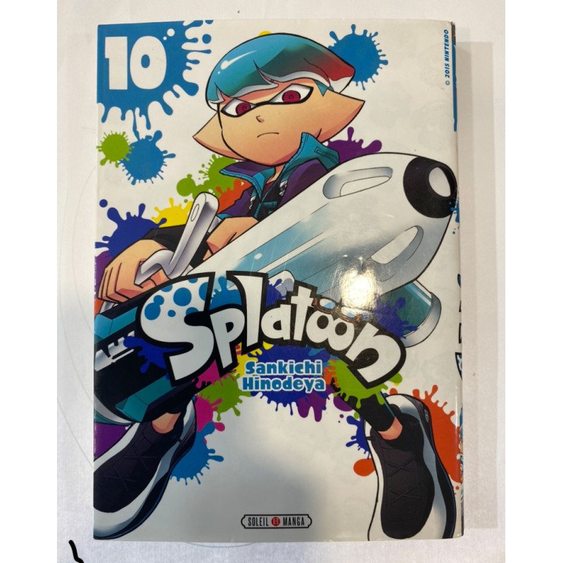Manga splatoon tome 10