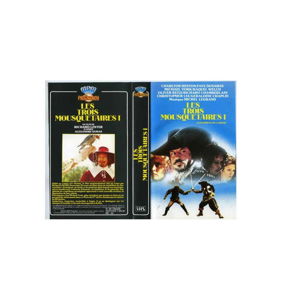 VHS les trois mousquetaires 1