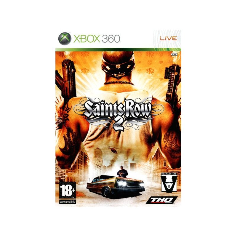 Xbox 360 Saints Row 2 sn