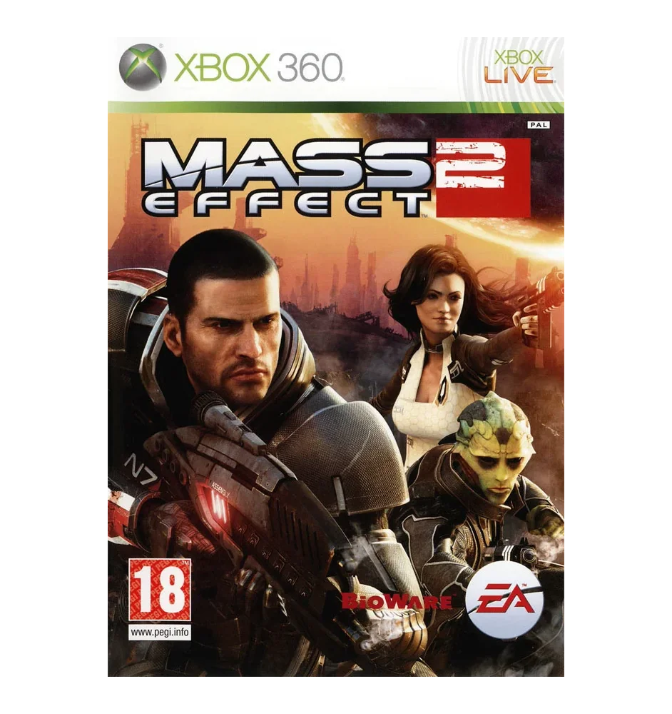 Xbox 360 Mass Effect 2 Sn