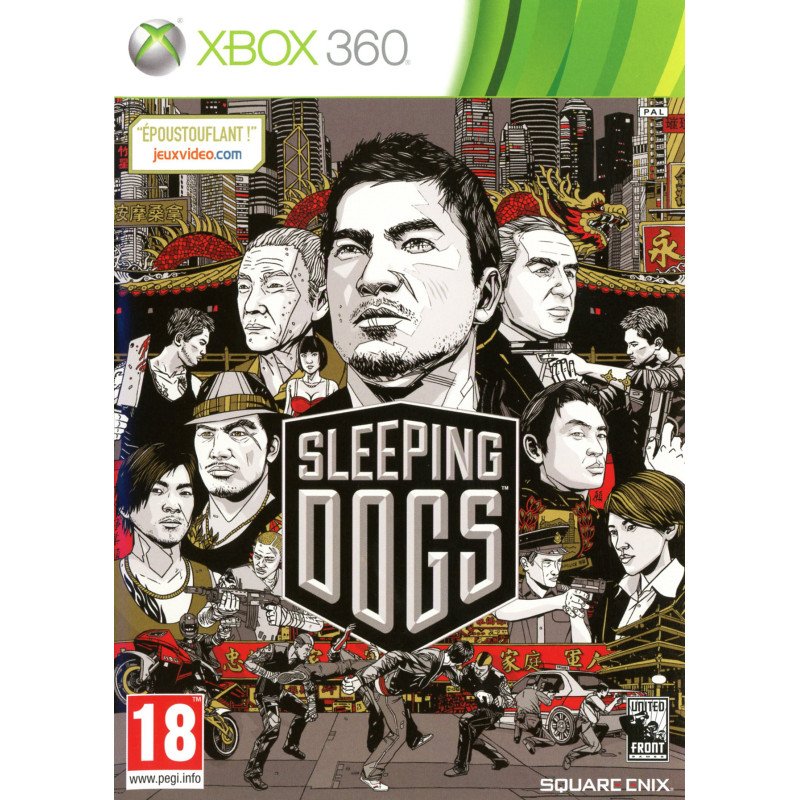 Xbox 360 sleeping dogs sn