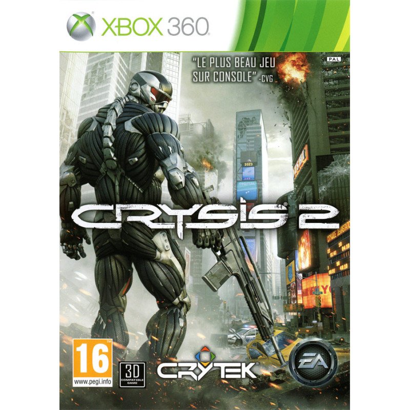 Xbox 360 Crysis 2 sn