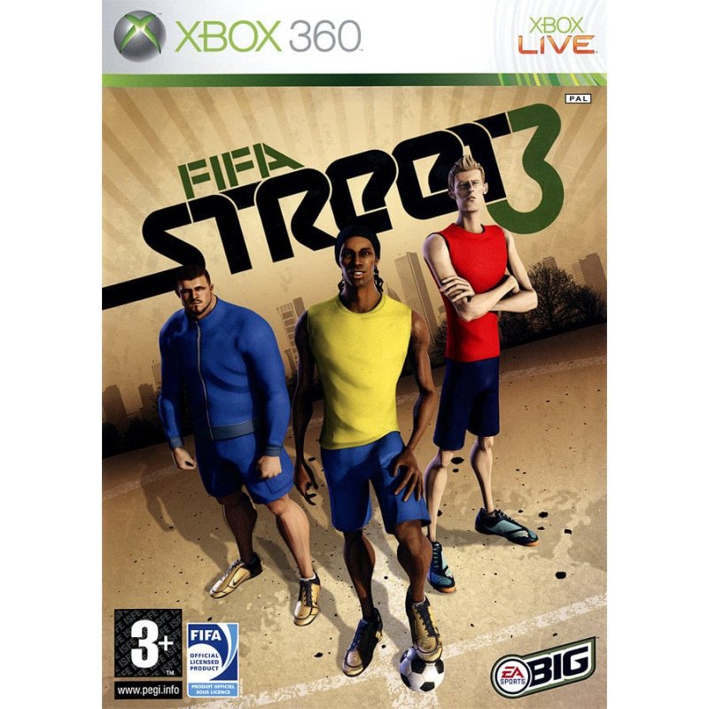 Xbox 360 Fifa street 3 sn