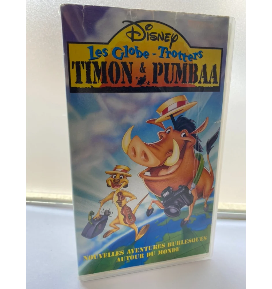 VHS Timon et pumba les globe-trotters