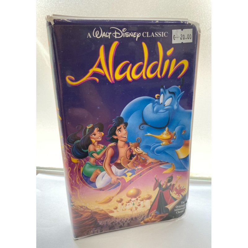VHS Aladdin version The classics black diamonds