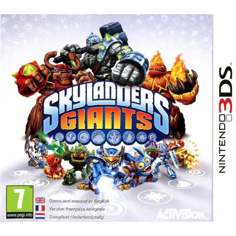 3DS skylanders giants cib