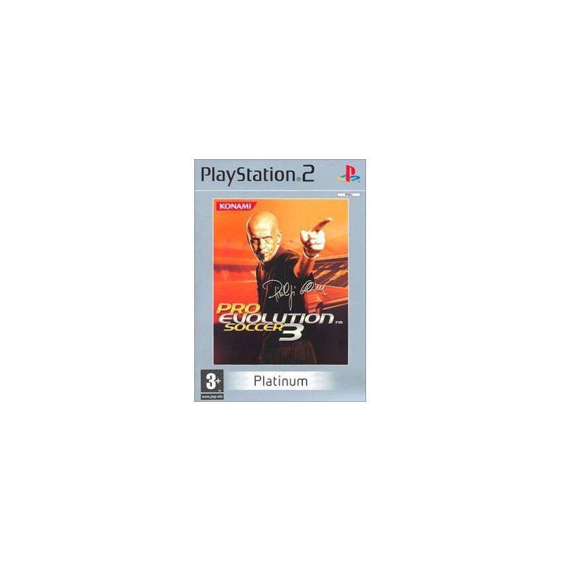PS2 Pro Evolution Soccer 3 plat sn