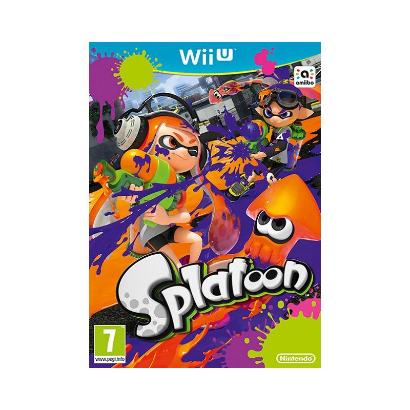 WII U Splatoon loose