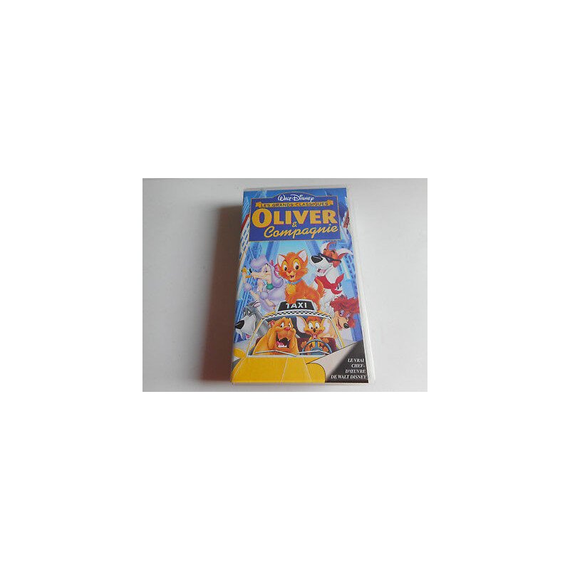 VHS Oliver et compagnie Walt Disney les Grands classiques