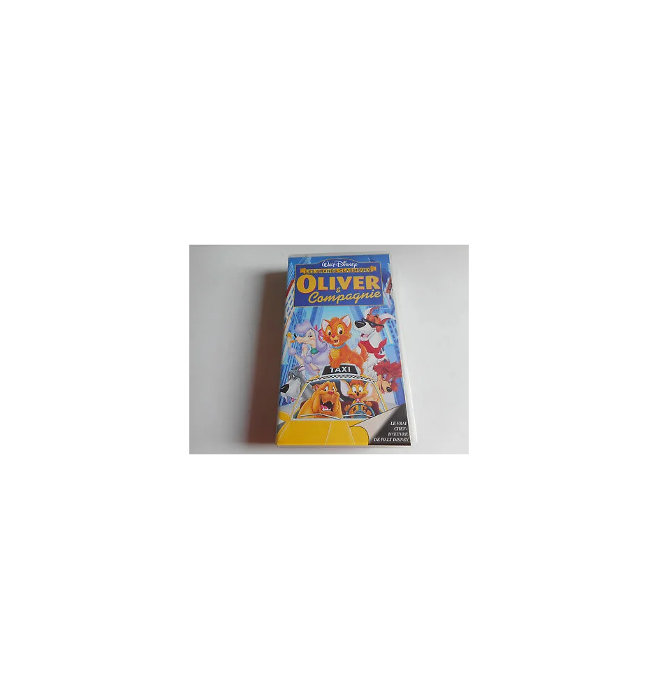 VHS Oliver et compagnie Walt Disney les Grands classiques