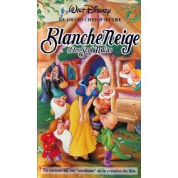 VHS Blanche Neige et les sept nains