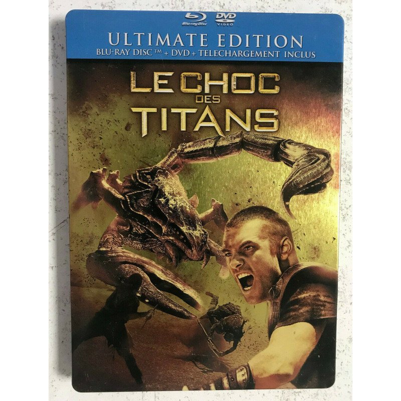 Bluray Le Choc Des Titans Steelbook