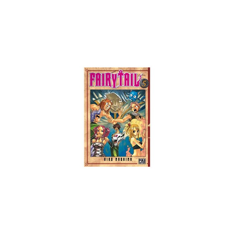 Manga Fairy Tail tome 5