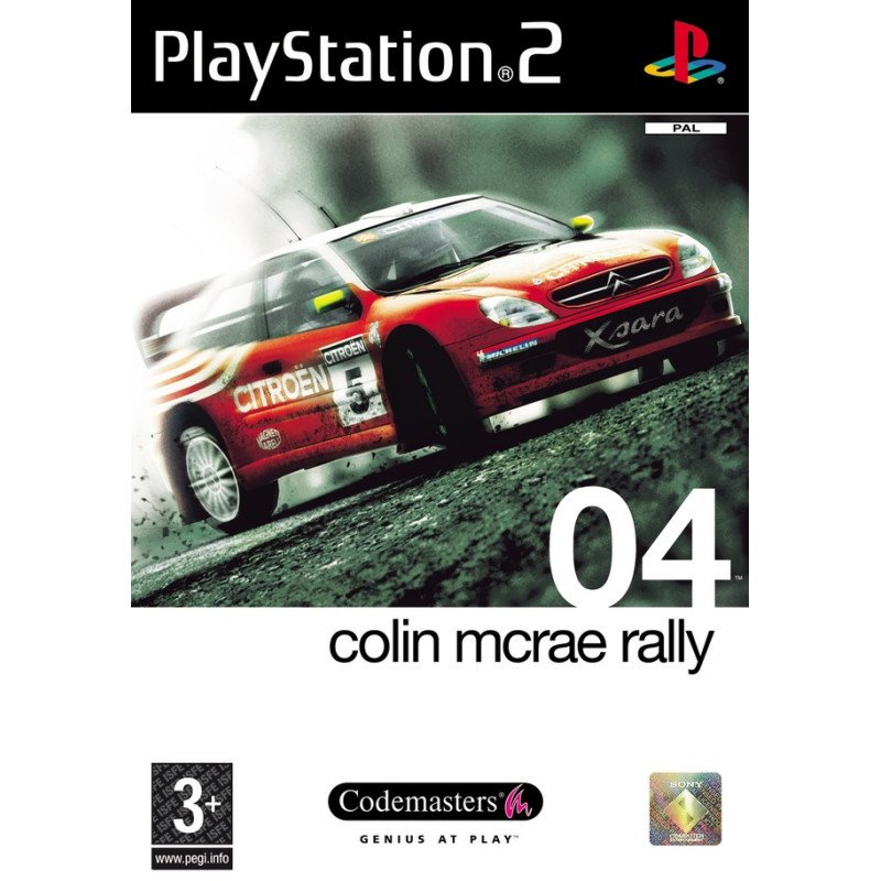 PS2 Colin Mcrae Rally 04 cib