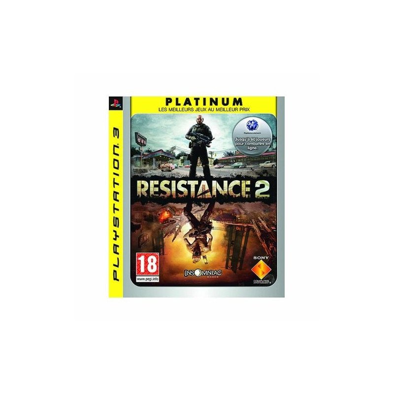 PS3 Resistance 2 plat cib