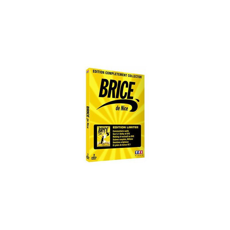 DVD Brice de Nice edition collector